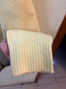 Zara Yellow Knit Sweater