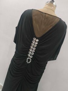 Elegant Black Maxi Dress