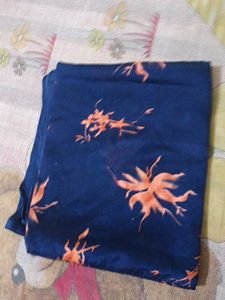 Floral Print Saree