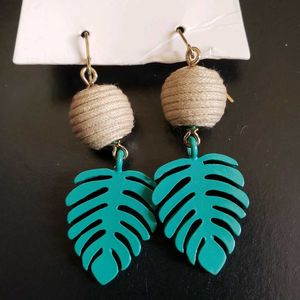 Leaf Drop Earrings