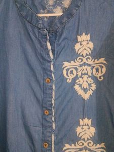 Women's Denim Kurti