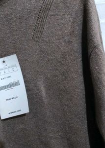 Brown Knit Sweater