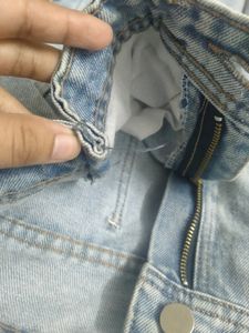 Light Blue Wide Leg Jeans