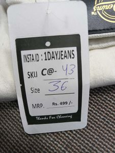 C@43 Size-28 Straight Jeans