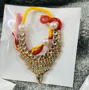 Elegant Necklace Radhe Krishna Jewellery Only 1