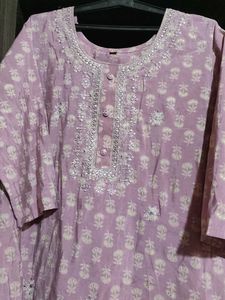 Printed Kurta Pant Set