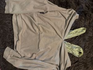 Stylish Top with Lace  Strap Detail