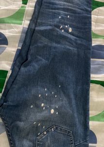 Distressed Denim Jeans