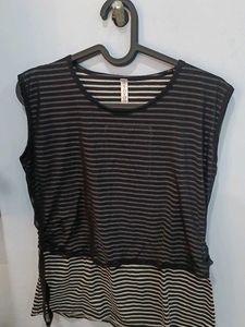 Striped Sleeveless Top