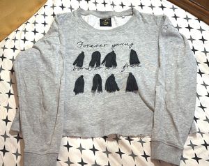 Gray Graphic Sweatshirt