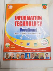 Information Technology Book Class 9th