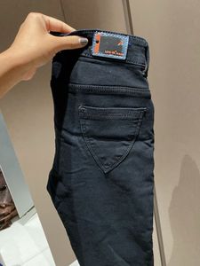 Jet Black Denim Jeans