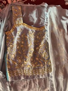Hand stitched lehenga