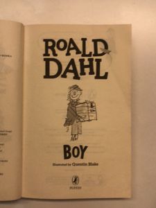 Ronald Dahl Book- The Boy