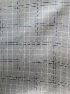 VAN HEUSEN BUISNESS Checked Pattern Shirt 42&#34;