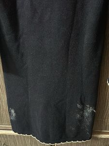 Black Button-Down Cardigan