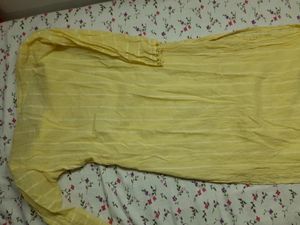 Lemon Yellow Kurti💛🌟 Colour As Shown In 1 St Pic