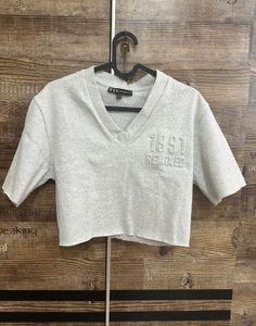 Grey Casual Top