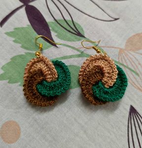 Set Of 5 Combo Crochet Earrings