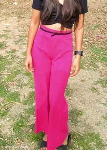Magenta Pink Trousers