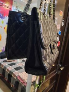 Black Quilted Handbag