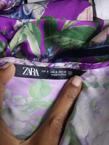 ZARA Floral Cami Top