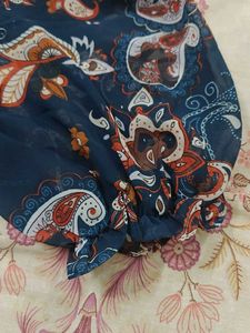 Paisley Print Top