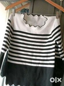 Striped Long Sleeve Top