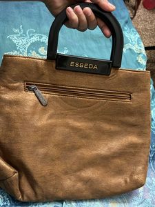 Esbeda Bronze Metallic Purse