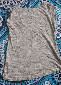 Gray Pocket Tee
