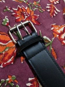 Black Grommet Belt
