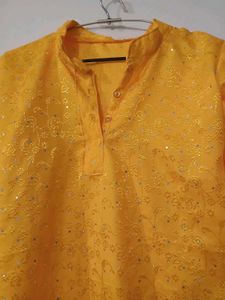 Yellow Kurta for boys