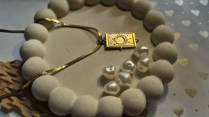 Gold Plated Sun Necklace