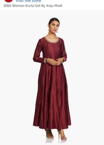 Maroon Ethnic Gown
