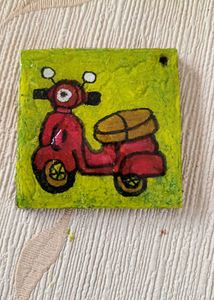 Keychain Painted Nd Coated For Riders