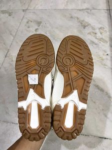 SOLEPLAY WHITE RED GUM SOLE SNEAKERS 41