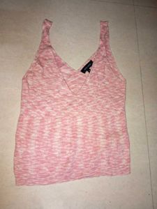 Pink Sleveless Top