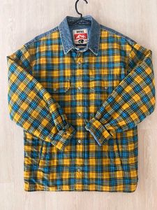 Vintage Diesel Flannel Denim Jacket