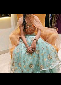 Embroidered Lehenga Choli Set