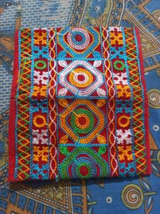 Handmade Embroidered Clutch