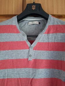 Striped Cropped T-Shirt
