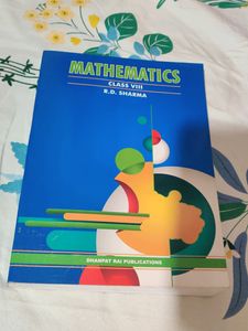 RD SHARMA CLASS 8 MATHS