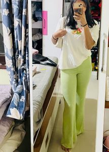 Green Pants Regular Ware