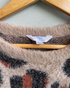 BRAND NEW Authentic TIME &amp; TRUE Fur Sweatshirt