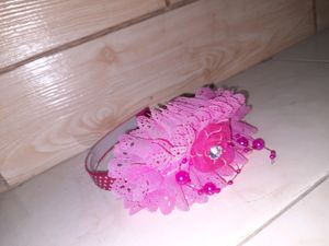 2 Pink Hair Band