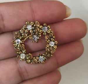 Vintage Style Floral Earrings