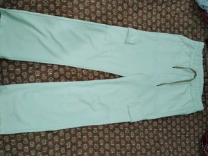 White Cargo Pants
