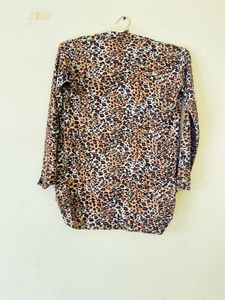 Leopard Print Cardigan