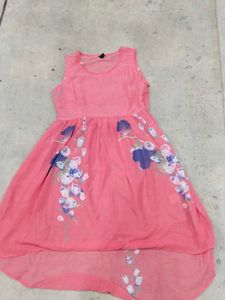 Pink Floral Sundress