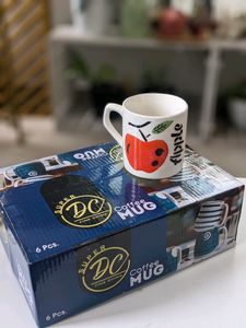 Brand New Coffee Cup Set (6 )